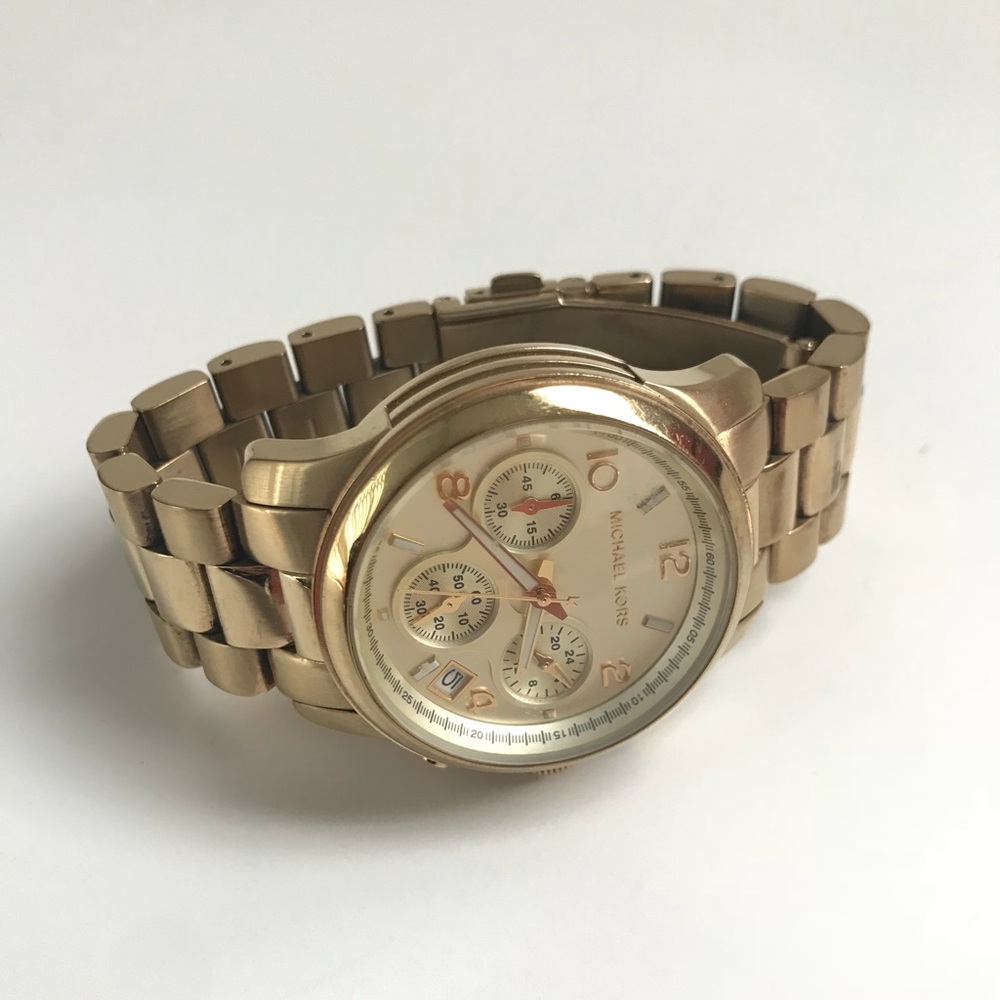 Michael Kors Gold-Tone Watch - Picture 2 of 4